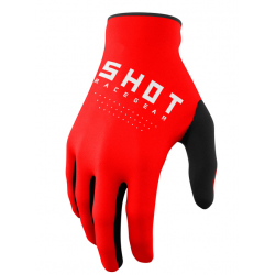 Manusi motocross pentru copii Shot Raw Red Manusi motocross pentru copii Shot Raw Red