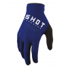 Manusi motocross pentru copii  Shot Raw Blue