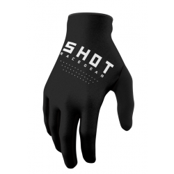 Manusi motocross pentru copii  Shot Raw Black