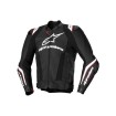 Geacă de piele ALPINESTARS Missile V3 Ignition BLACK/WHITE thumb