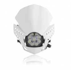 Mască far  ACERBIS Fulmine Led White