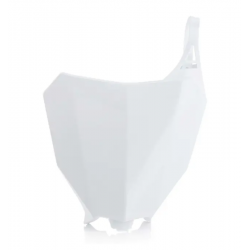 Placa numar fata ACERBIS Honda CRF250R 18, CRF450R 17-18 White Placa numar fata ACERBIS Honda CRF250R 18, CRF450R 17-18 White