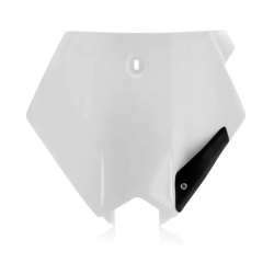 Placa numar fata  ACERBIS KTM SX85 04-12 White Placa numar fata  ACERBIS KTM SX85 04-12 White