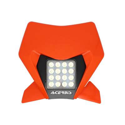 Masca cu far ACERBIS VSL KTM EXC/EXC-F 2024 Orange