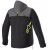 Geaca moto  ALPINESTARS SHERPA HOODIE BLACK/GREY/FLUO thumb