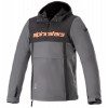 Geaca moto  ALPINESTARS SHERPA HOODIE BLACK/GREY/FLUO RED