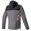 Geaca moto  ALPINESTARS SHERPA HOODIE BLACK/GREY/FLUO RED thumb