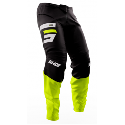 Pantaloni motocross  SHOT Devo Neon Yellow