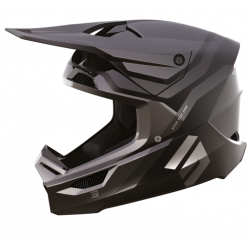 Casca motocross Shot Race Sky Grey Chrome