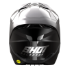 Casca motocross Shot Race Sky Grey Chrome thumb