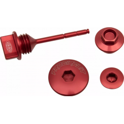 Set de dopuri pentru motor  PROCIRCUIT ENGINE PLUG KIT CRF450 09 Red