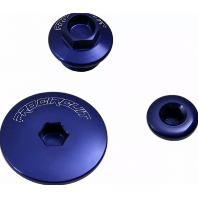 Set de dopuri pentru motor  PROCIRCUIT ENGINE PLUG KIT YZF Blue
