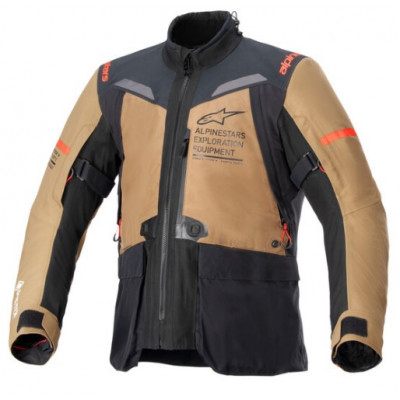 Geacă moto  ALPINESTARST ST-7 2L GORE-TEX BLACK/BROWN