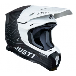 Casca motocross Just1 J-22 C Frontier Black/White/Carbon Matt Casca motocross Just1 J-22 C Frontier Black/White/Carbon Matt