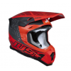 Casca motocross  Just1 J-22 F Dynamo Black/Red