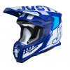 Casca motocross Just1 J-22 F Falcon White/Blue
