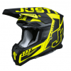 Casca motocross Just1 J-22 F Falcon Titanium/Black/Fluo Yellow