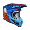 Casca motocross Just1 J-22 F Falcon Orange/Blue