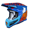 Casca motocross Just1 J-22 F Falcon Orange/Blue thumb
