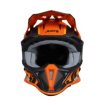 Casca motocross  Just1 J-18 F Hexa Orange/Titanium/Black  thumb
