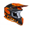 Casca motocross  Just1 J-18 F Hexa Orange/Titanium/Black 
