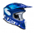Motocross casca Just1 J-18 F Hexa White/Blue thumb