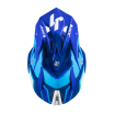 Motocross casca Just1 J-18 F Hexa White/Blue thumb
