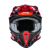 Casca motocross  Just1 J-18 F Hexa White/Fluo Red/Black thumb
