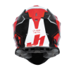 Casca motocross  Just1 J-18 F Hexa White/Fluo Red/Black thumb