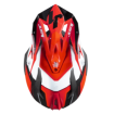 Casca motocross  Just1 J-18 F Hexa White/Fluo Red/Black thumb