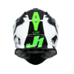 Motocross casca Just1 J-18 F Hexa Green Fluo/White/Titanium thumb