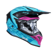 Casca motocross  Just1 J-39 Thruster Petrol Blue/Fuxia Black thumb