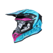 Casca motocross  Just1 J-39 Thruster Petrol Blue/Fuxia Black thumb