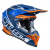 Casca motocross  Just1 J-39 Thruster White/Fluo Orange/Blue thumb