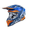 Casca motocross  Just1 J-39 Thruster White/Fluo Orange/Blue thumb