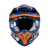 Casca motocross  Just1 J-39 Thruster White/Fluo Orange/Blue thumb