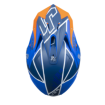 Casca motocross  Just1 J-39 Thruster White/Fluo Orange/Blue thumb
