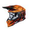 Casca motocross  Just1 J-39 Poseidon Fluo Orange/Red/Black  thumb