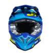 Casca motocross Just1 J-39 Poseidon Fluo Yellow/Blue thumb