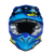 Casca motocross Just1 J-39 Poseidon Fluo Yellow/Blue thumb