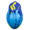 Casca motocross Just1 J-39 Poseidon Fluo Yellow/Blue thumb