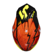 Casca motocross  Just1 J-39 Poseidon Fluo Yellow/Red  Black thumb
