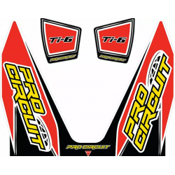 Autocolant de evacuare PROCIRCUIT EXHAUST STICKER KIT TI-6 Autocolant de evacuare PROCIRCUIT EXHAUST STICKER KIT TI-6