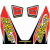 Autocolant de evacuare PROCIRCUIT EXHAUST STICKER KIT TI-6 Autocolant de evacuare PROCIRCUIT EXHAUST STICKER KIT TI-6 thumb