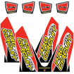 Sticker pentru sistemul de evacuare PROCIRCUIT EXHAUST STICKER KIT TI-6 Sticker pentru sistemul de evacuare PROCIRCUIT EXHAUST STICKER KIT TI-6 thumb