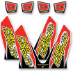 Sticker pentru sistemul de evacuare PROCIRCUIT EXHAUST STICKER KIT TI-6 Sticker pentru sistemul de evacuare PROCIRCUIT EXHAUST STICKER KIT TI-6 thumb