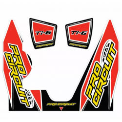 Stiker pentru sistem de evacuare ACERBIS EXHAUST STICKER KIT TI-6