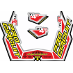 Stiker PROCIRCUIT EXHAUST STICKER KIT TI4-R Stiker PROCIRCUIT EXHAUST STICKER KIT TI4-R thumb