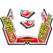 Stiker PROCIRCUIT EXHAUST STICKER KIT TI4-R Stiker PROCIRCUIT EXHAUST STICKER KIT TI4-R thumb