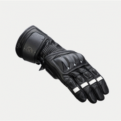 Manusi de piele KNOX Oulton MK2 – Black/White